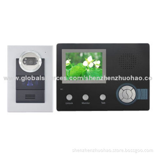 3.5-inch High-image Digital Wireless Video Doorphone with Taking Photo, 3 Hours Charging Time